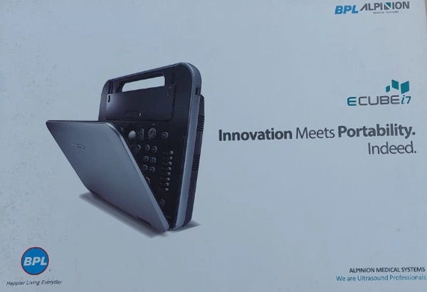 BPL Alpinion Medical Systems Echo Color Doppler Alpinion Model  i7 - Portable